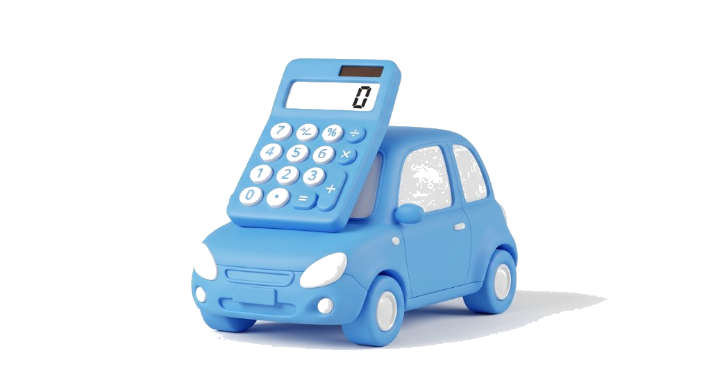 자동차 보험료 계산기 3D 일러스트